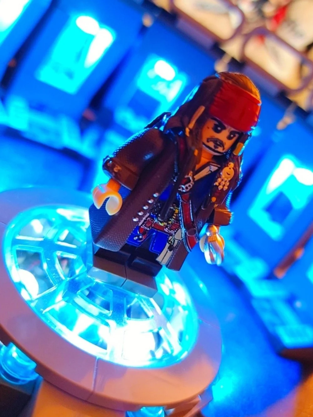 Jack Sparrow Pirates Of The Caribbean Minifigure Lego Compatible